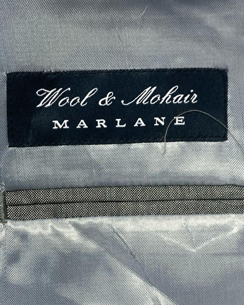 Zara Man Wool & Mohair Grey Blazer | Size Large | Chest 23.5”