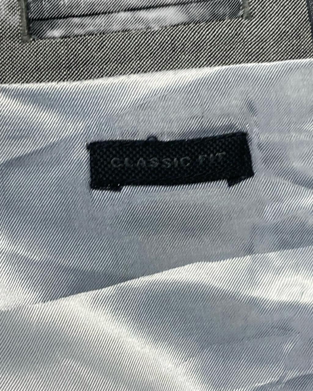 Zara Man Wool & Mohair Grey Blazer | Size Large | Chest 23.5”