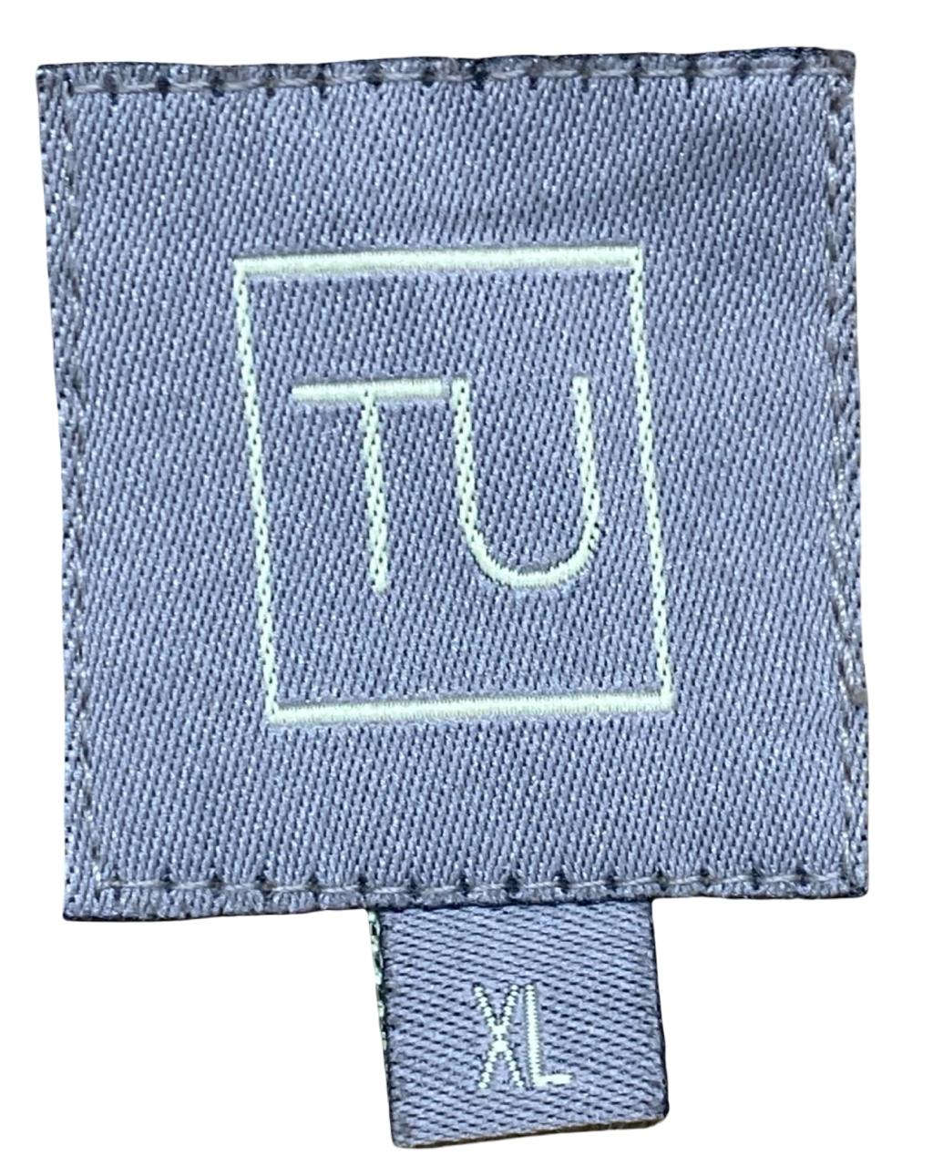 TU Tan Faux Suede Sherpa Jacket | Size Large | Chest 25”