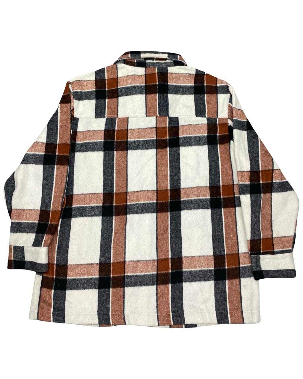 Axcent Multicolor Plaid Jacket | Size Large | Chest 23.5”