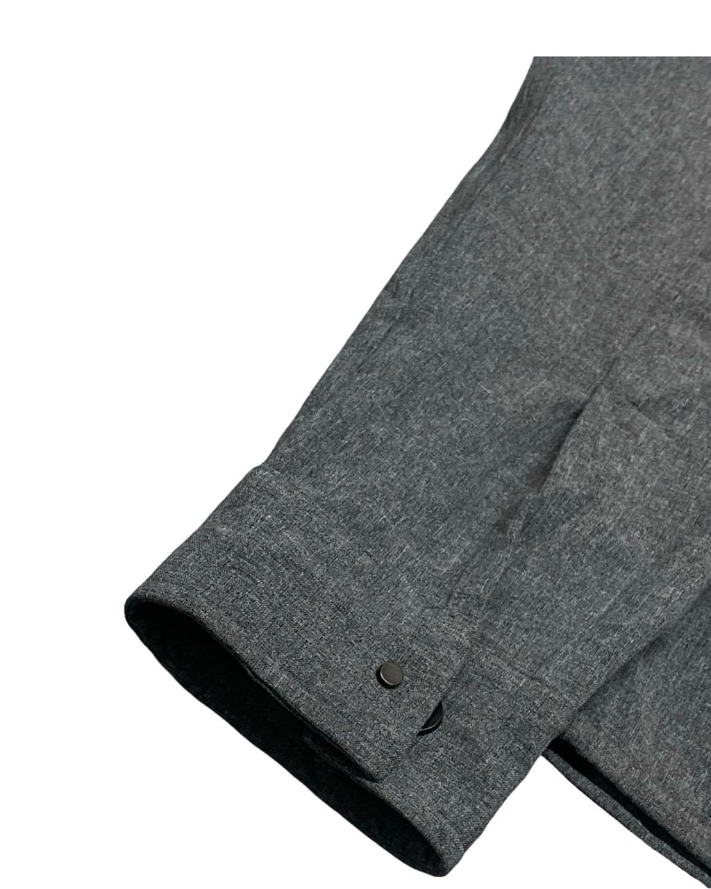 ZARA Grey Zip-Up Lightweight Jacket | Size Small| Chest 19.5”