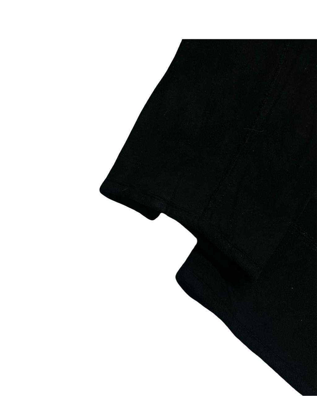 NEXT Black Faux Shearling Zip Jacket | Size XL | Chest 26”