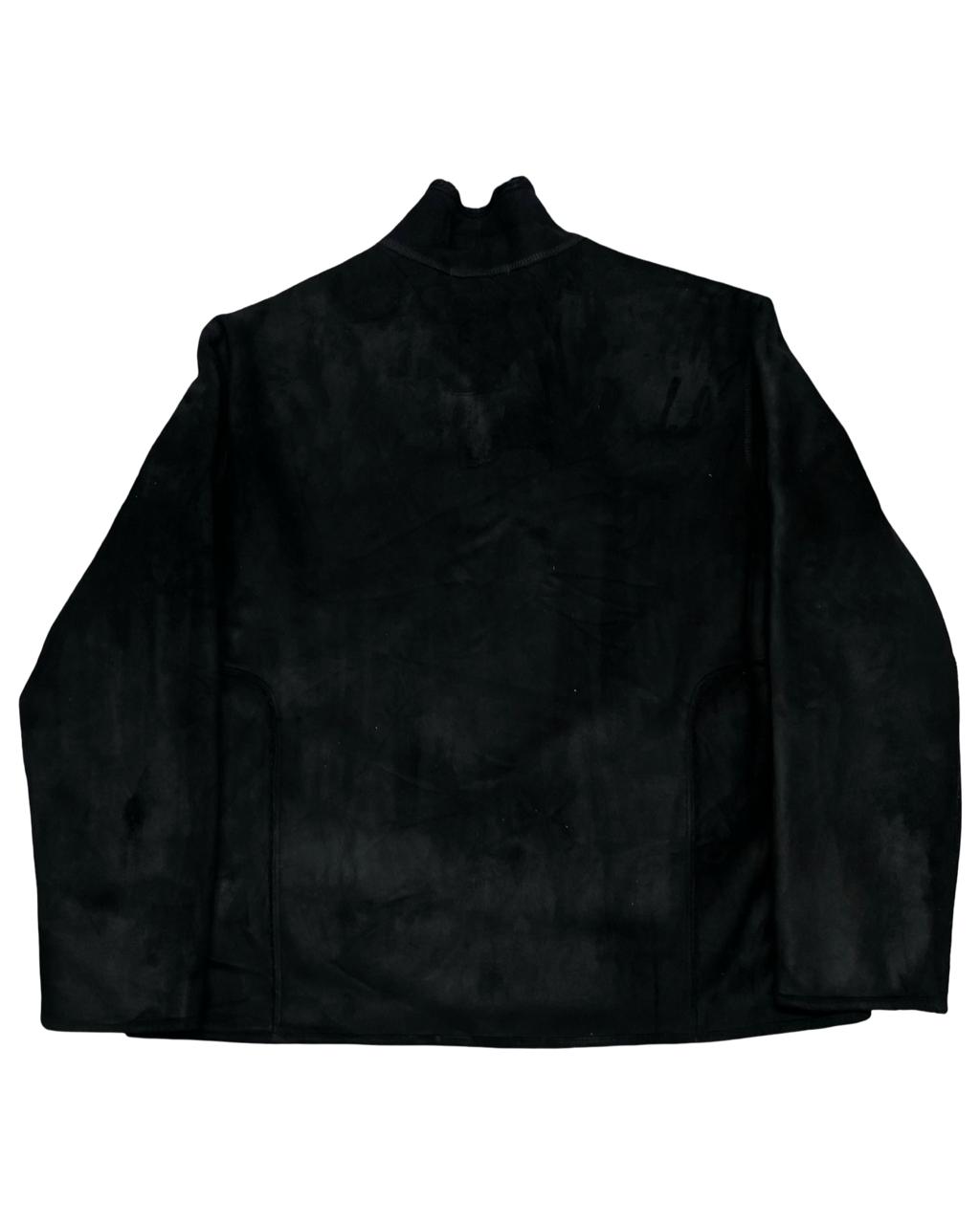 NEXT Black Faux Shearling Zip Jacket | Size XL | Chest 26”