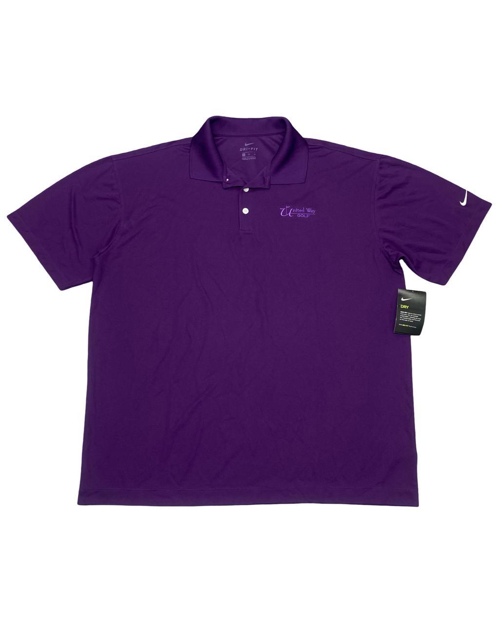 Nike Dri-FIT “United Way Golf” Polo Shirt | Size XL | Chest 26”