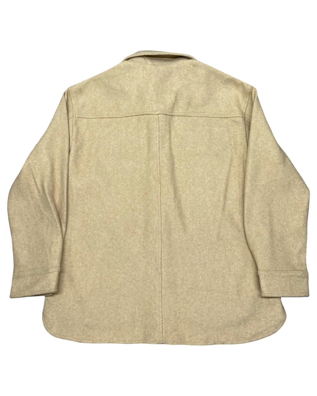 ZARA Man Classic Beige Shirt Jacket | Size Small | Chest 20”