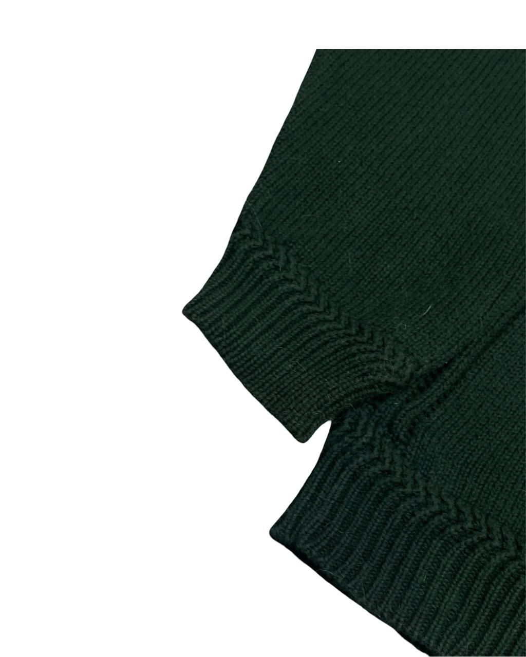 NAUTICA Forest Green Crewneck Sweater | Size Large | Chest 23”