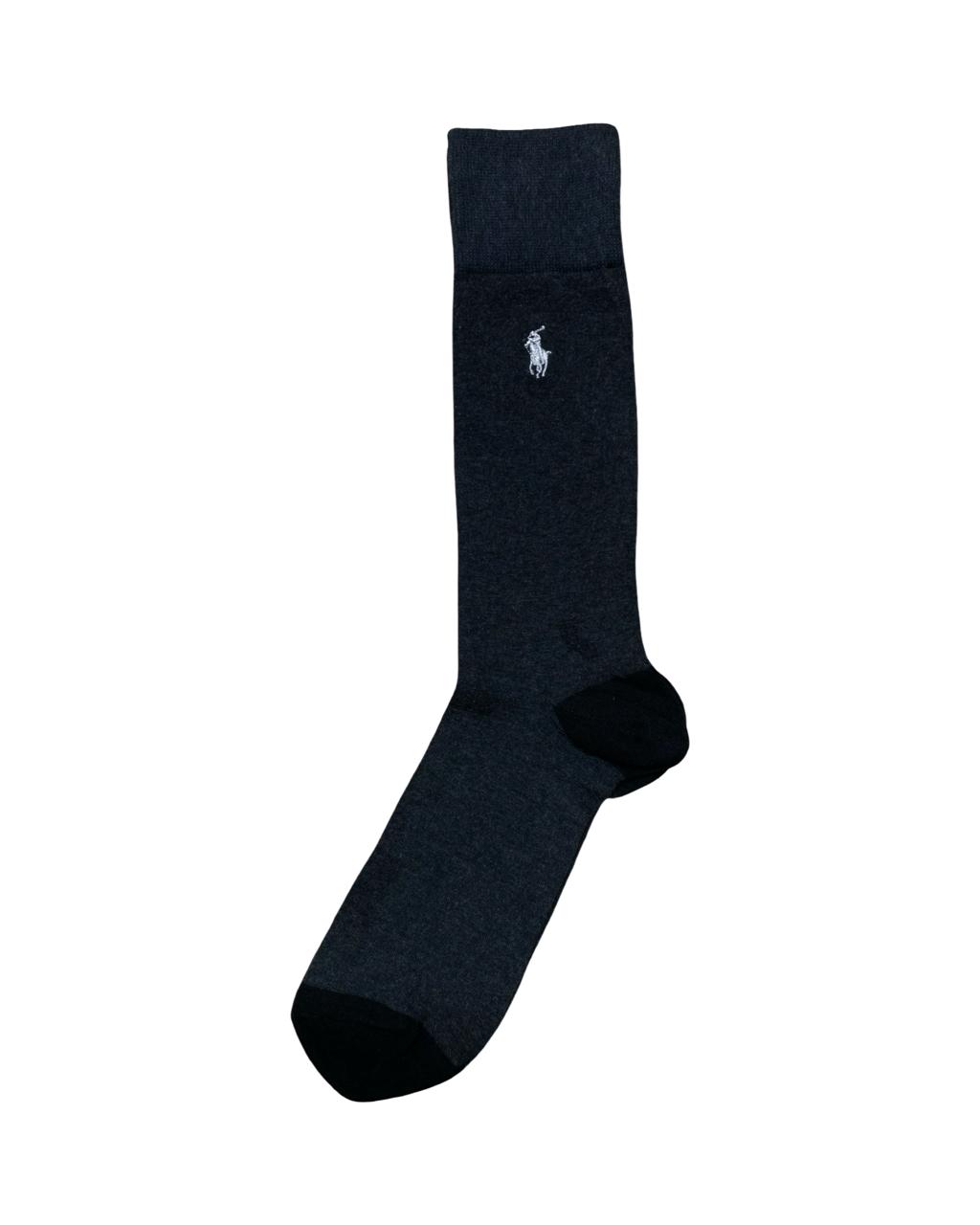 Ralph Lauren 3-Pair Classic Dress Socks Set – Dots, Diagonal & Solid | Factory Leftovers