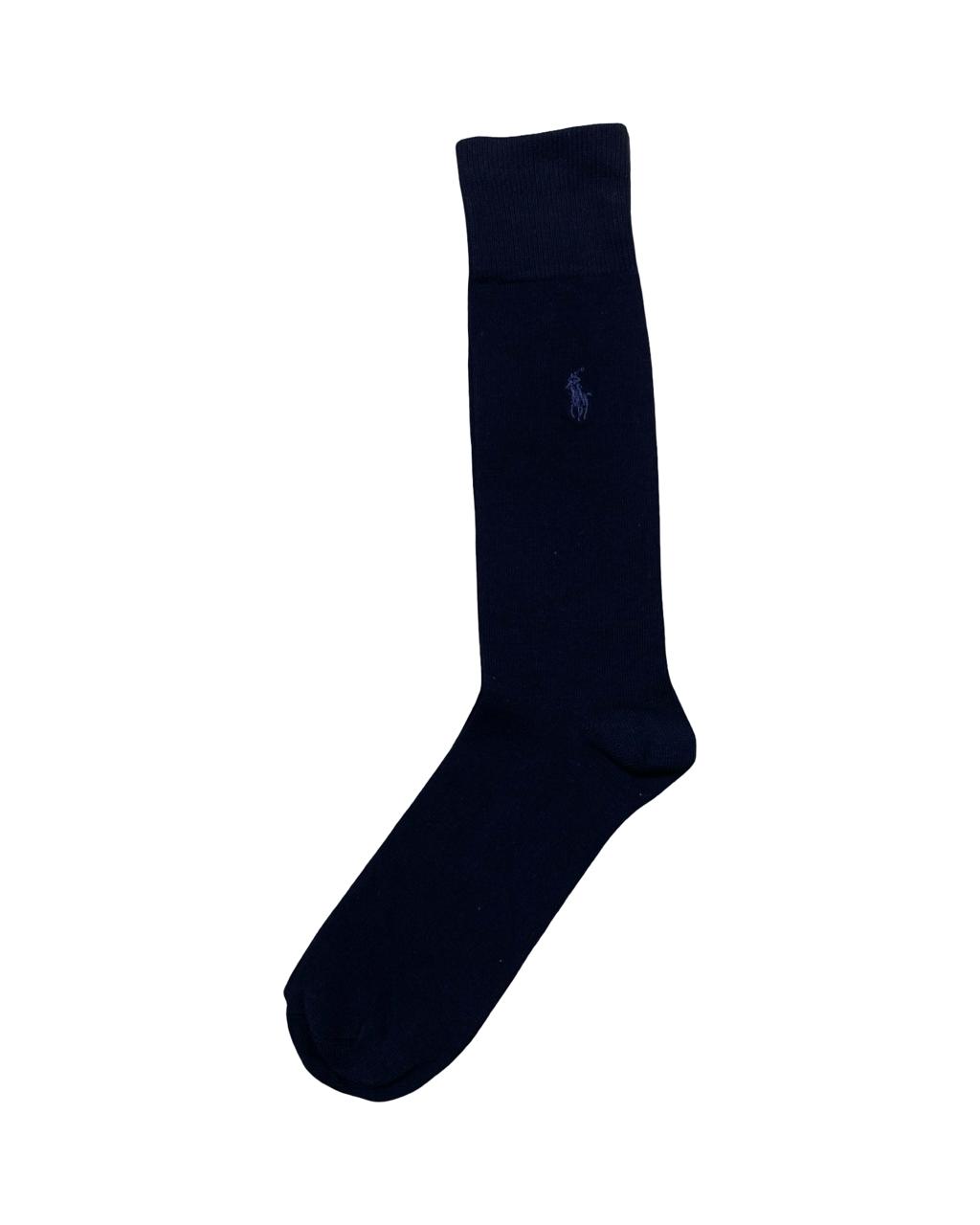 Ralph Lauren 3-Pair Heritage Crest & Classic Socks Set – Navy Collection | Factory Leftovers