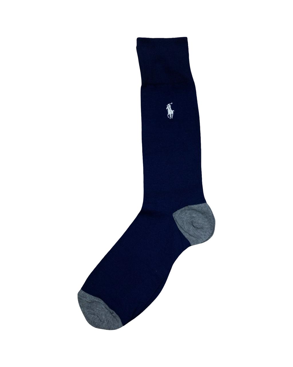 Ralph Lauren 3-Pair Argyle & Classic Stripe Socks Set – Navy Mix | Factory Leftovers