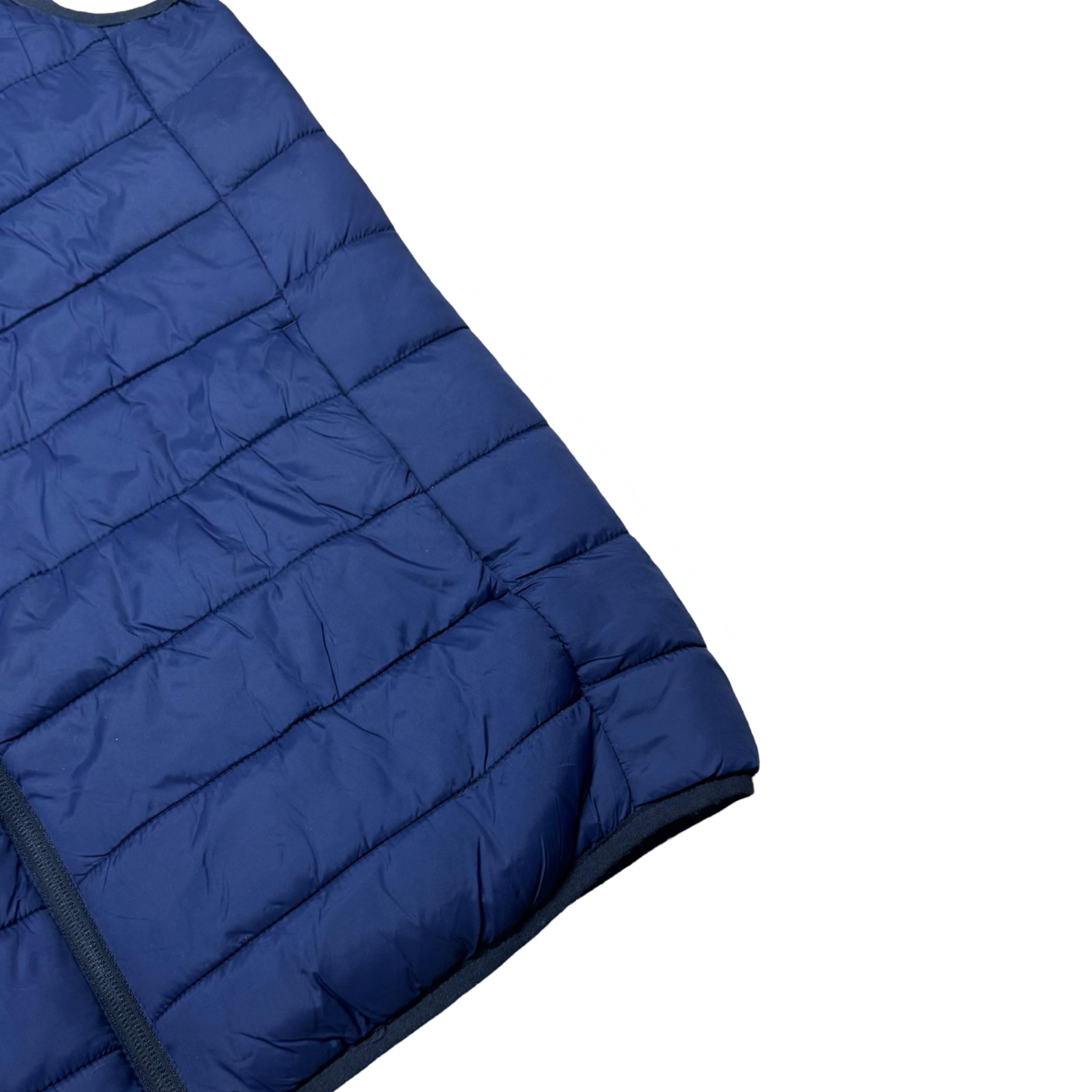 Primark Blue Puffer Vest | Large