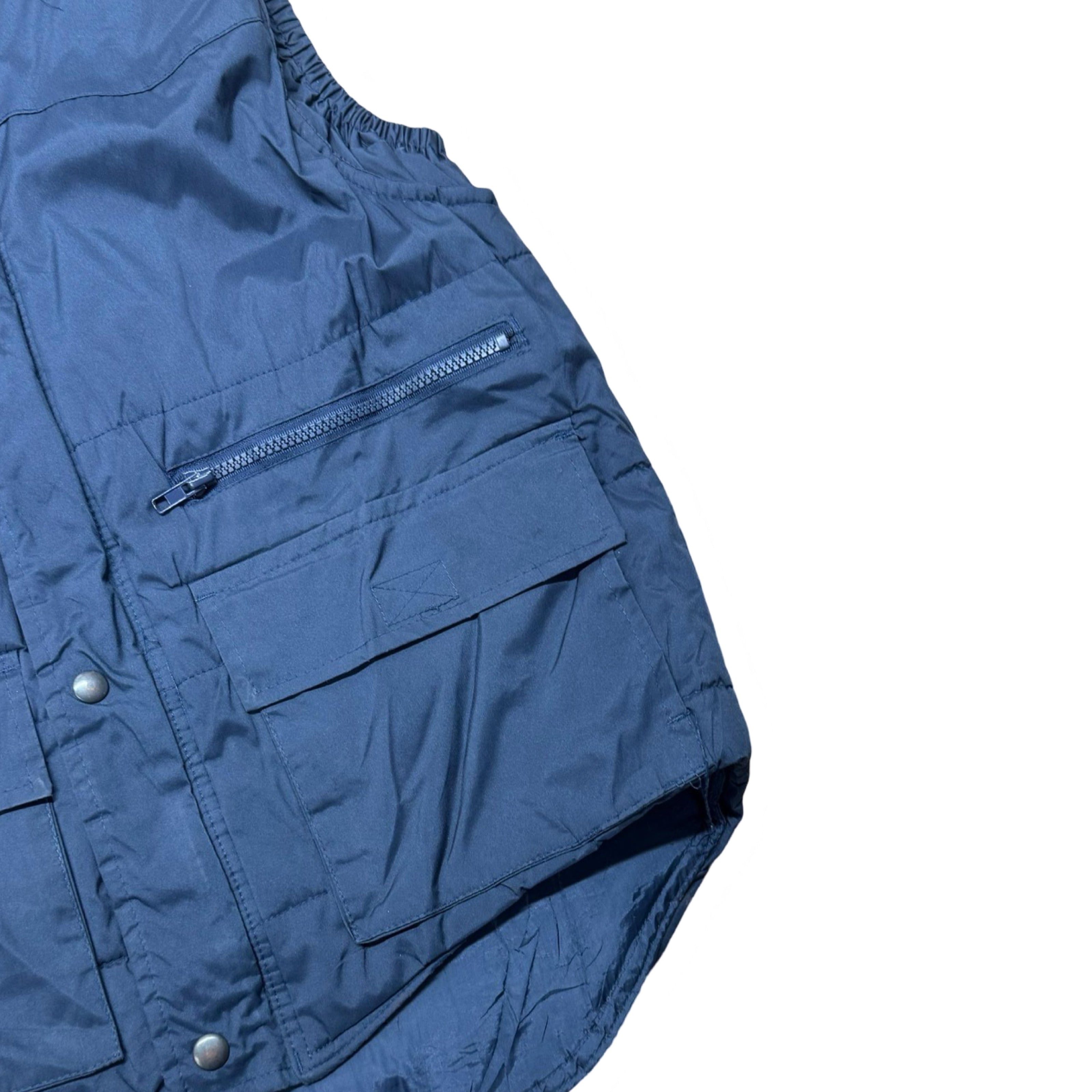 ST Workwear Blue Puffer Vest | Small