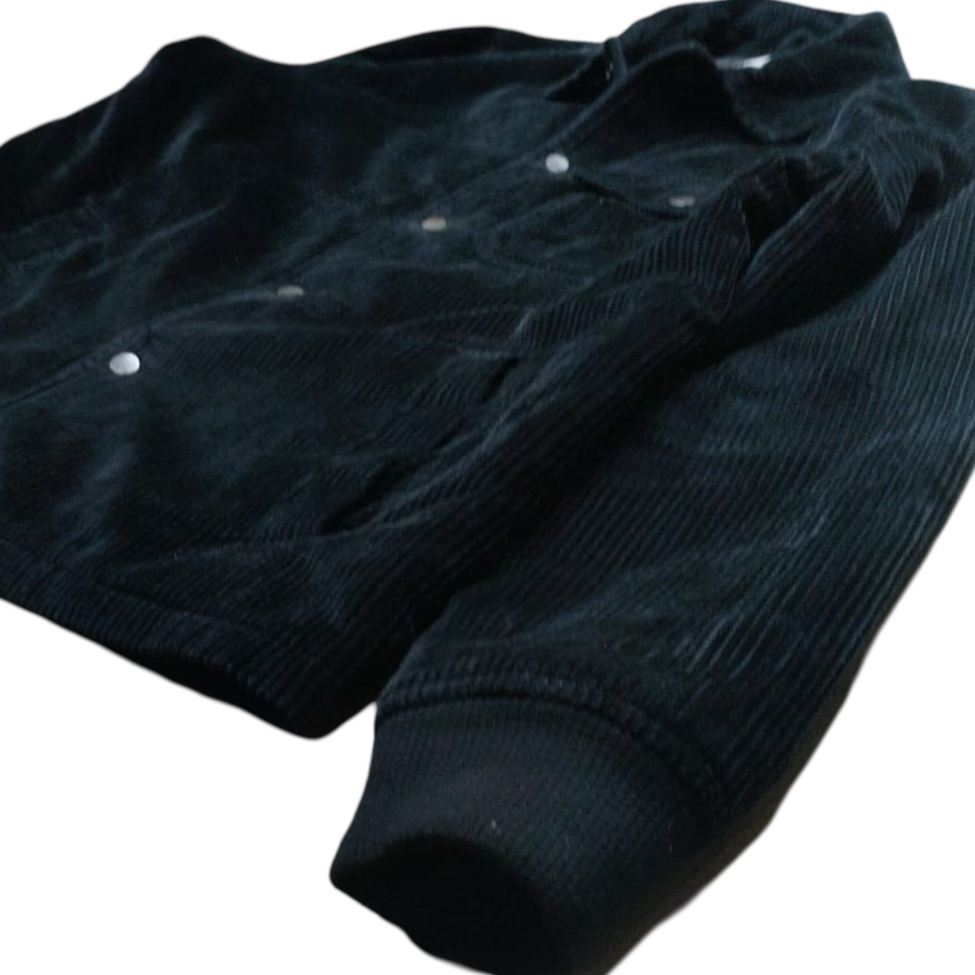 TopMan Black Corduroy Shacket | Large