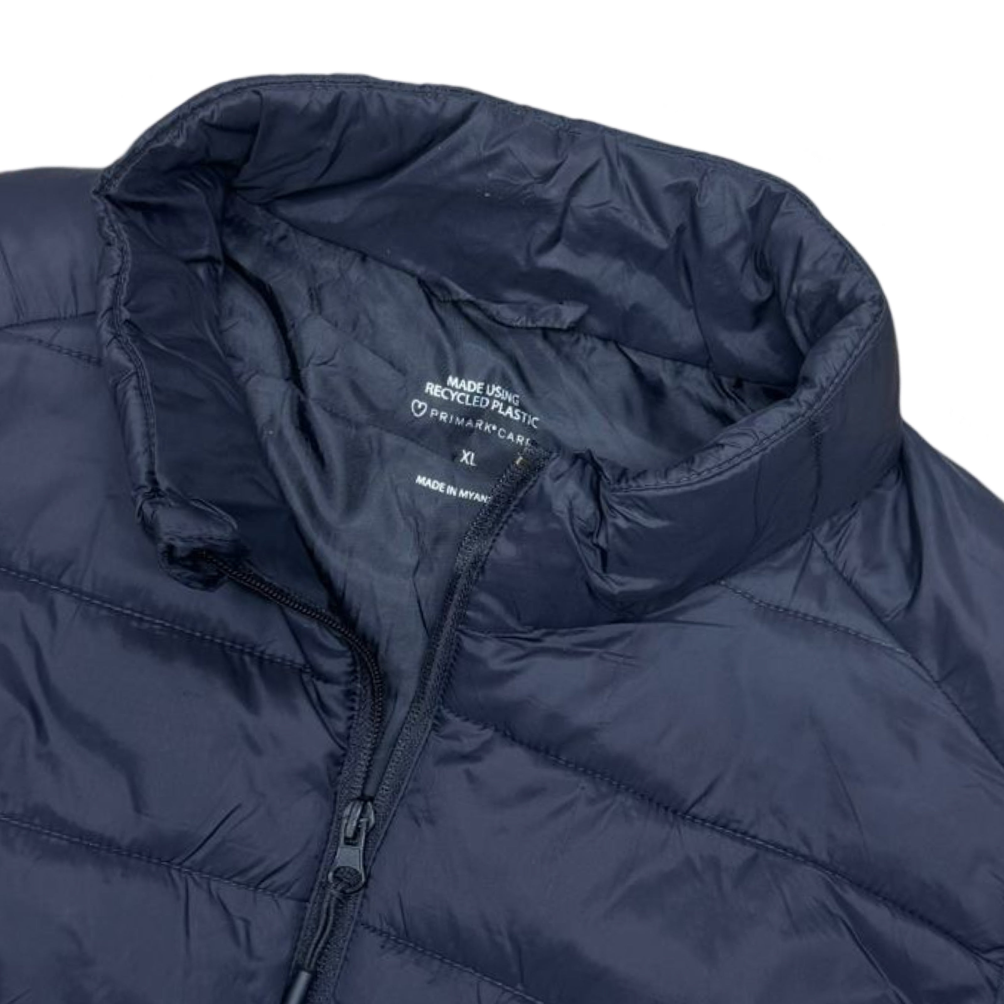 Primark Black Puffer Vest | Medium/Large