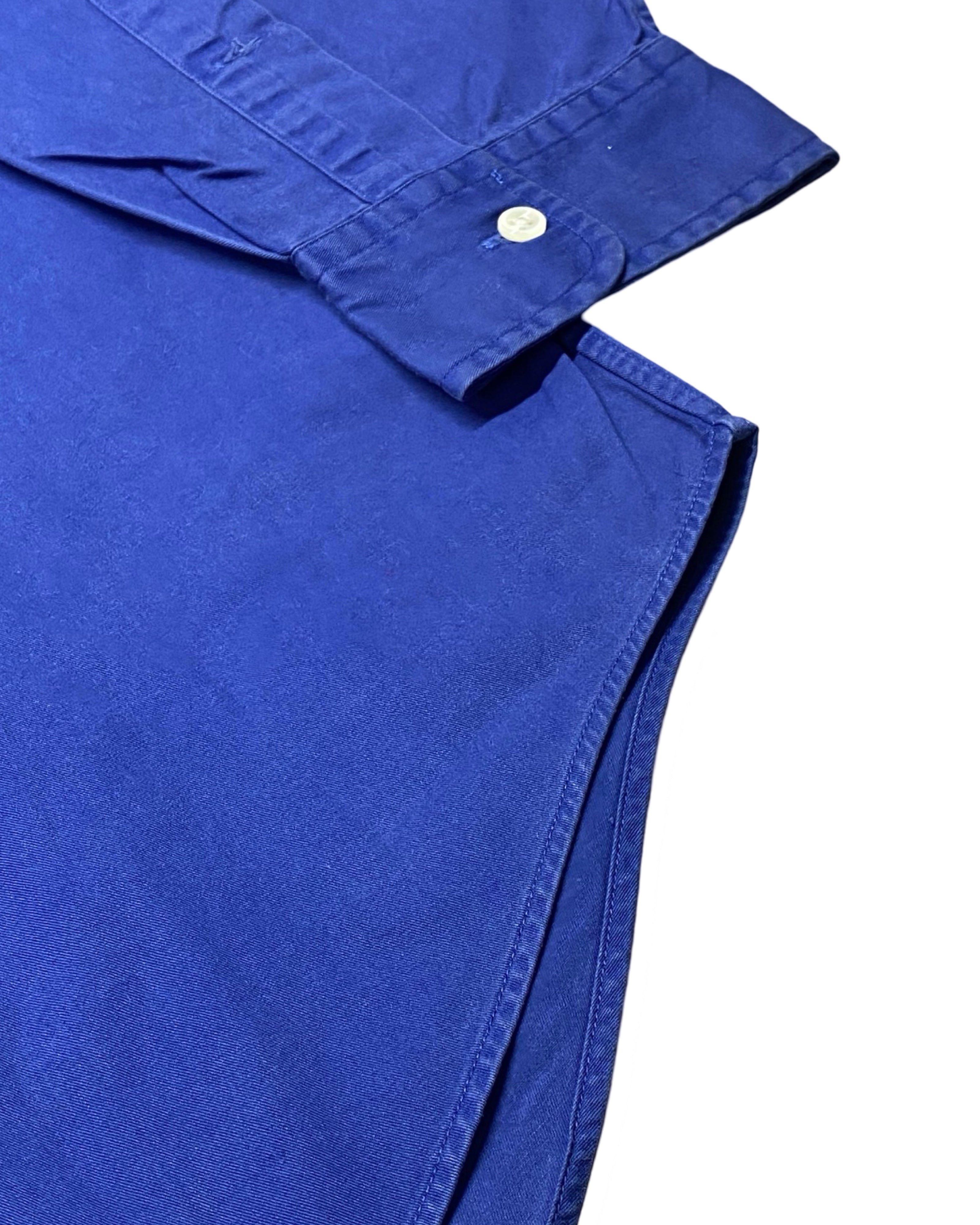 Polo Ralph Lauren Royal Blue Button-Up Shirt | Size XXL | Chest 29”