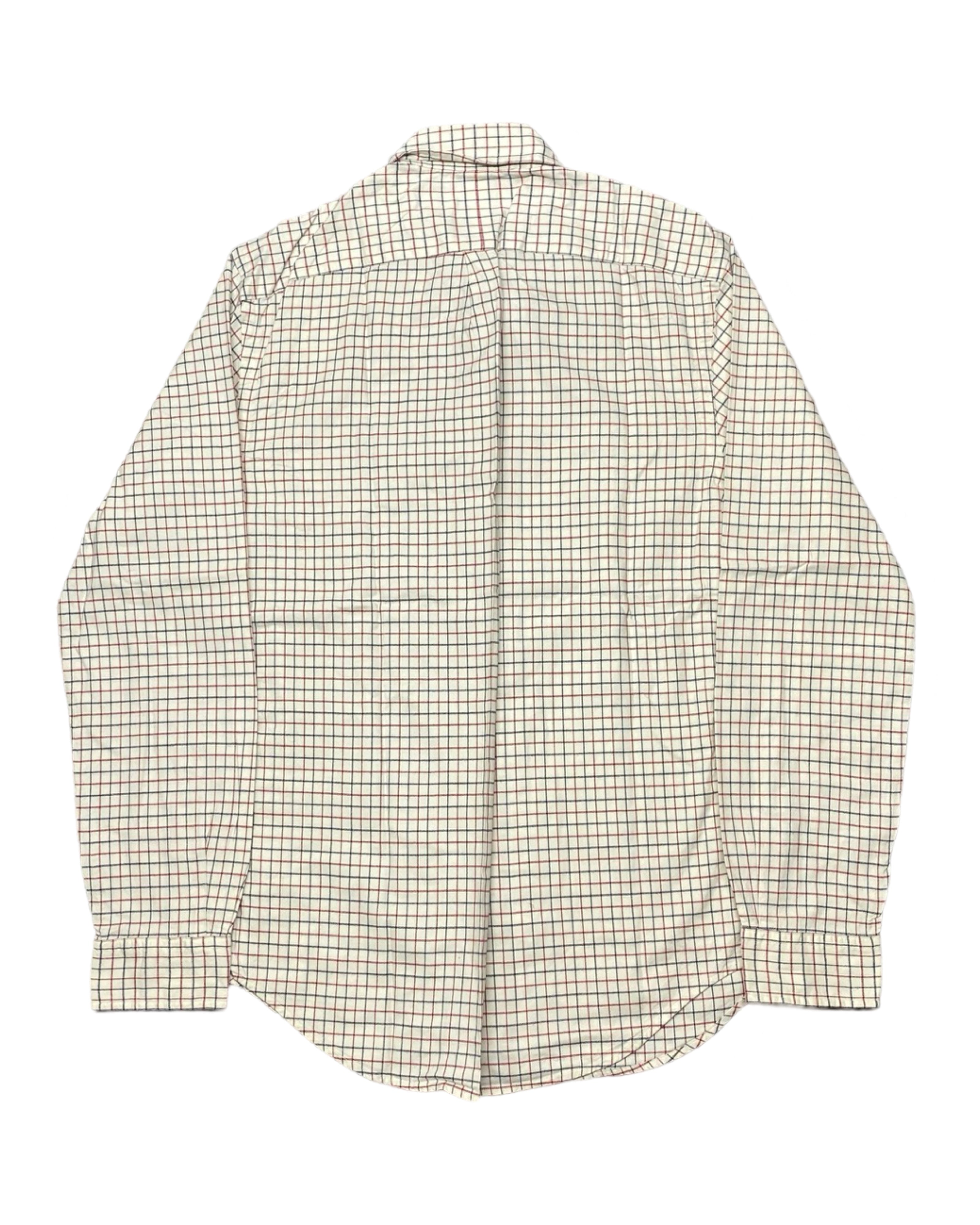 Polo Ralph Lauren Checkered Button-Up Shirt | Size Medium | Chest 21”