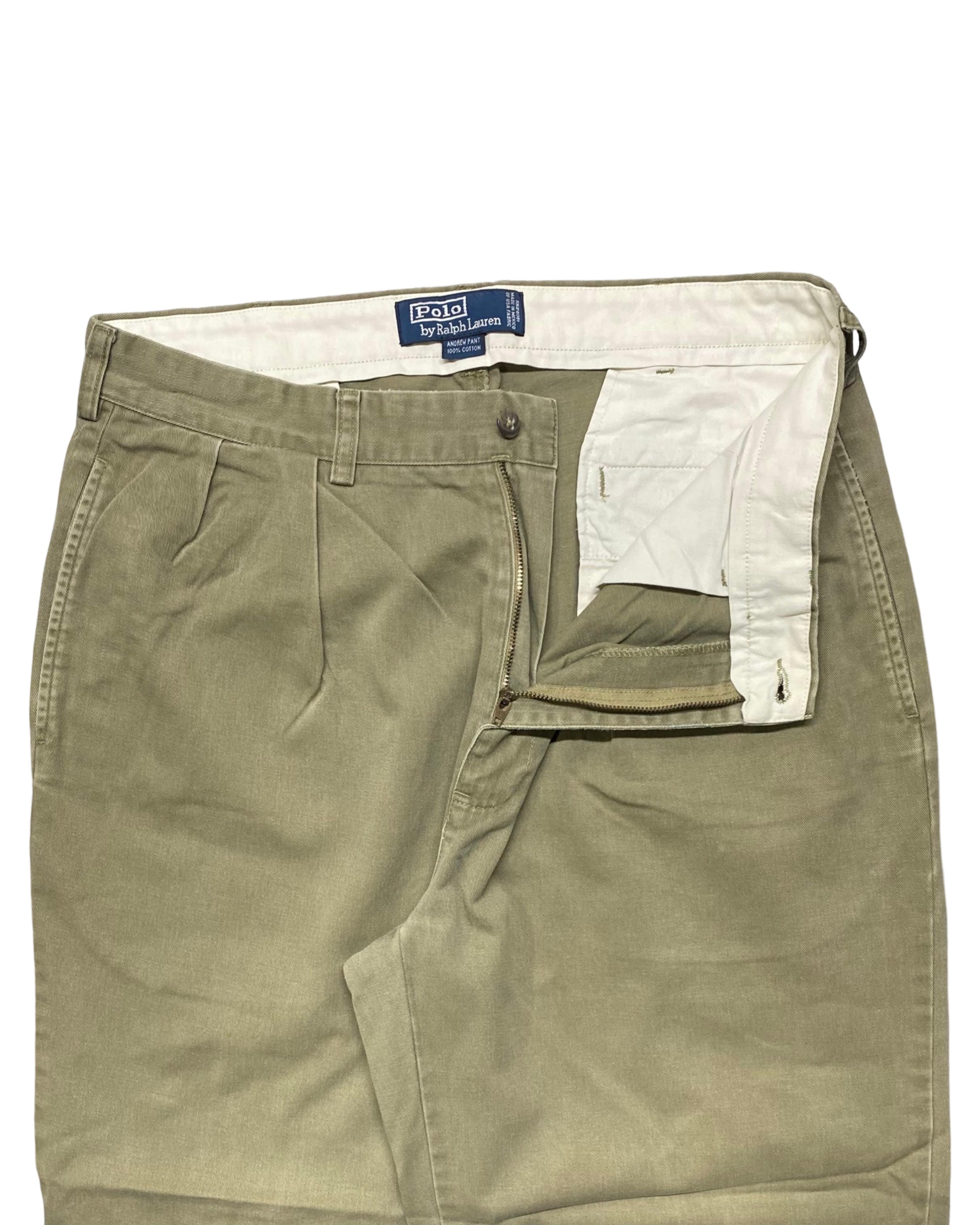 Polo Ralph Lauren Andrew Pant – Classic Fit Pleated Chino | Waist 33” | Length 39”
