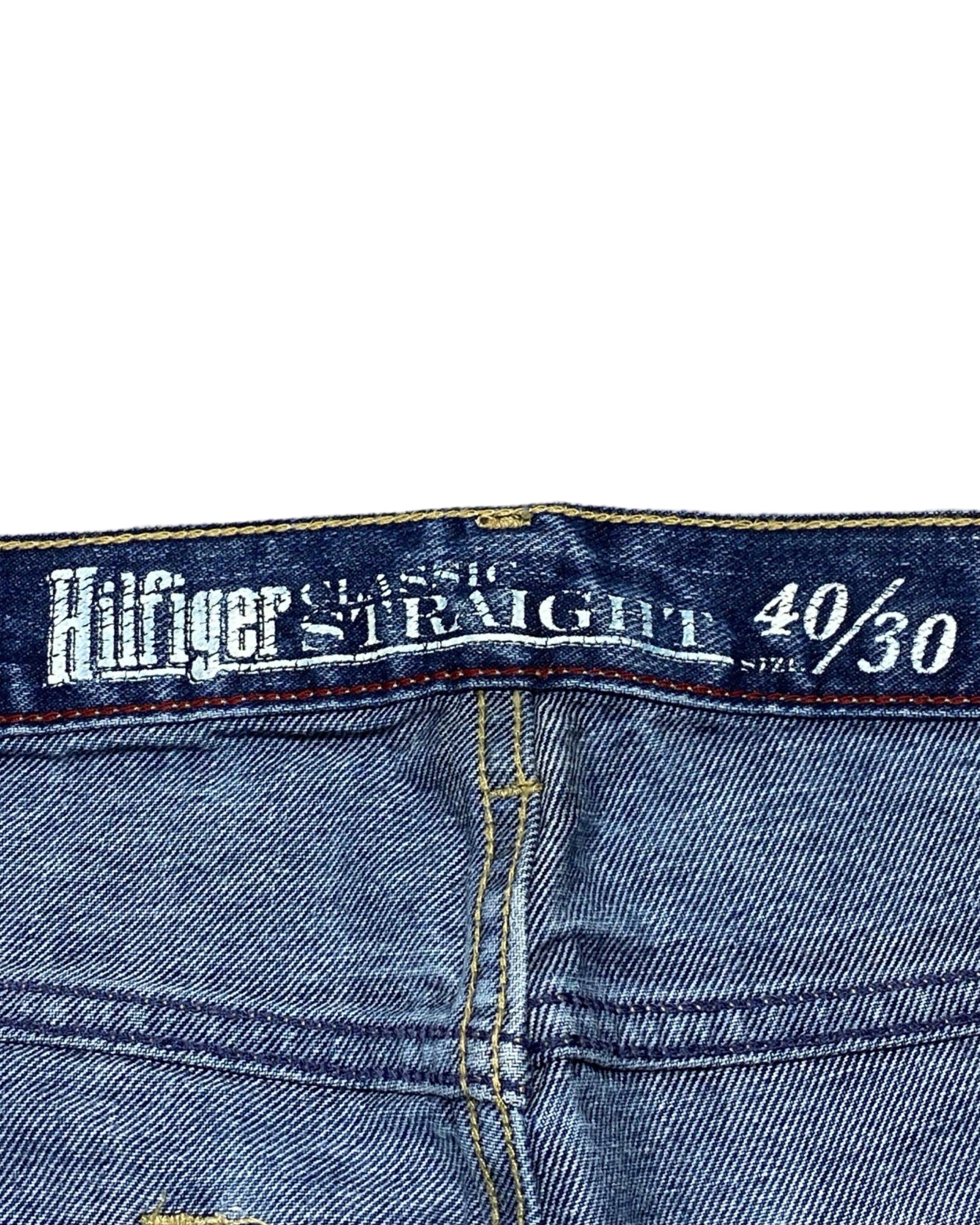 Tommy Hilfiger Classic Straight Jeans – Faded Blue Wash | Waist 41” | Length 41.5”