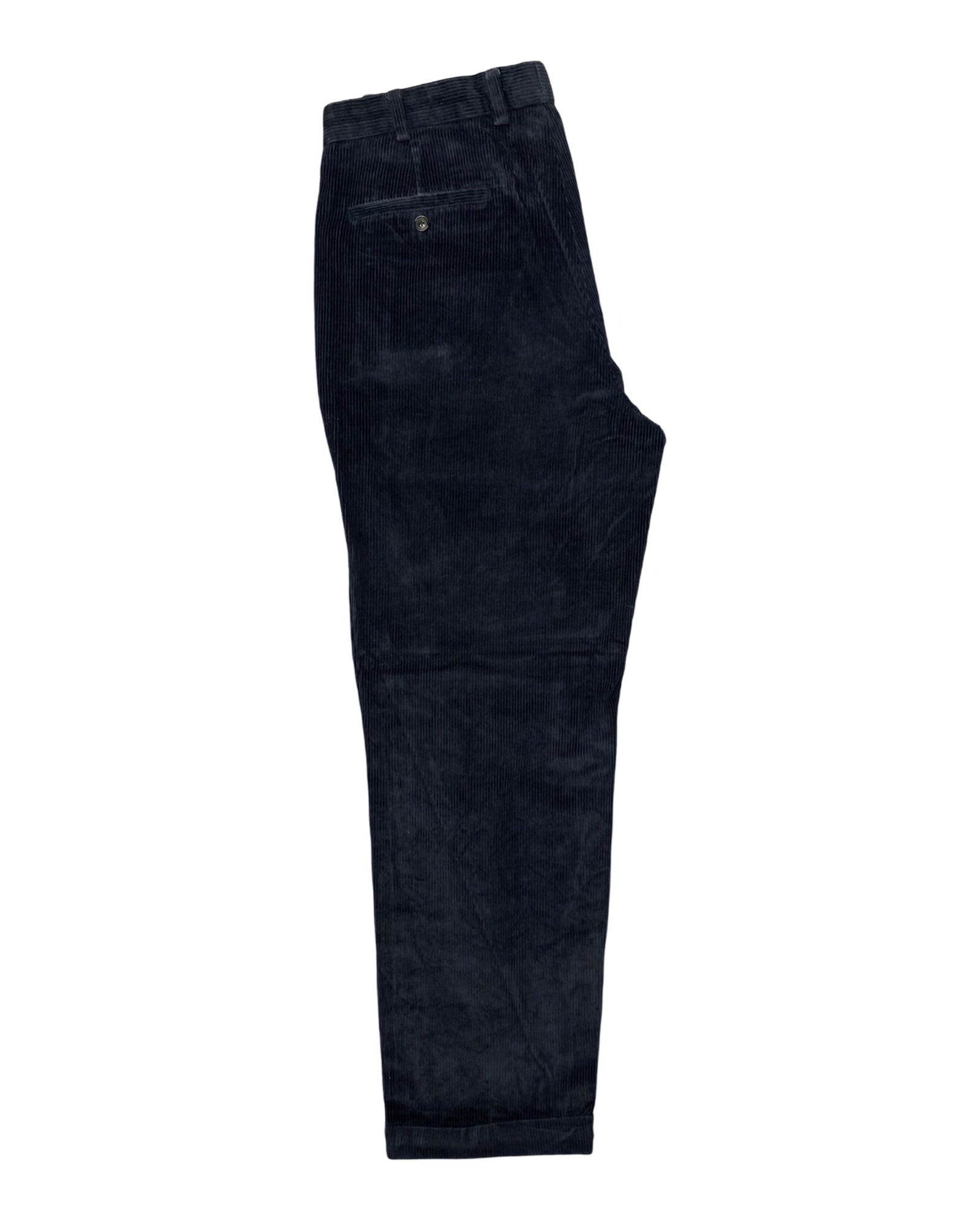Brooks Brothers Blue Corduroy Pleated Trousers | Waist 36” | Length 44”