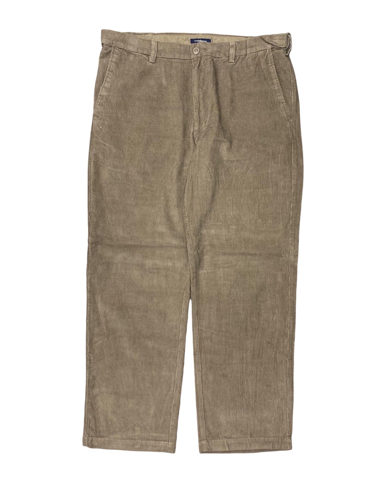 Croft & Barrow Beige Corduroy Pants | Waist 38” | Length 44.5”