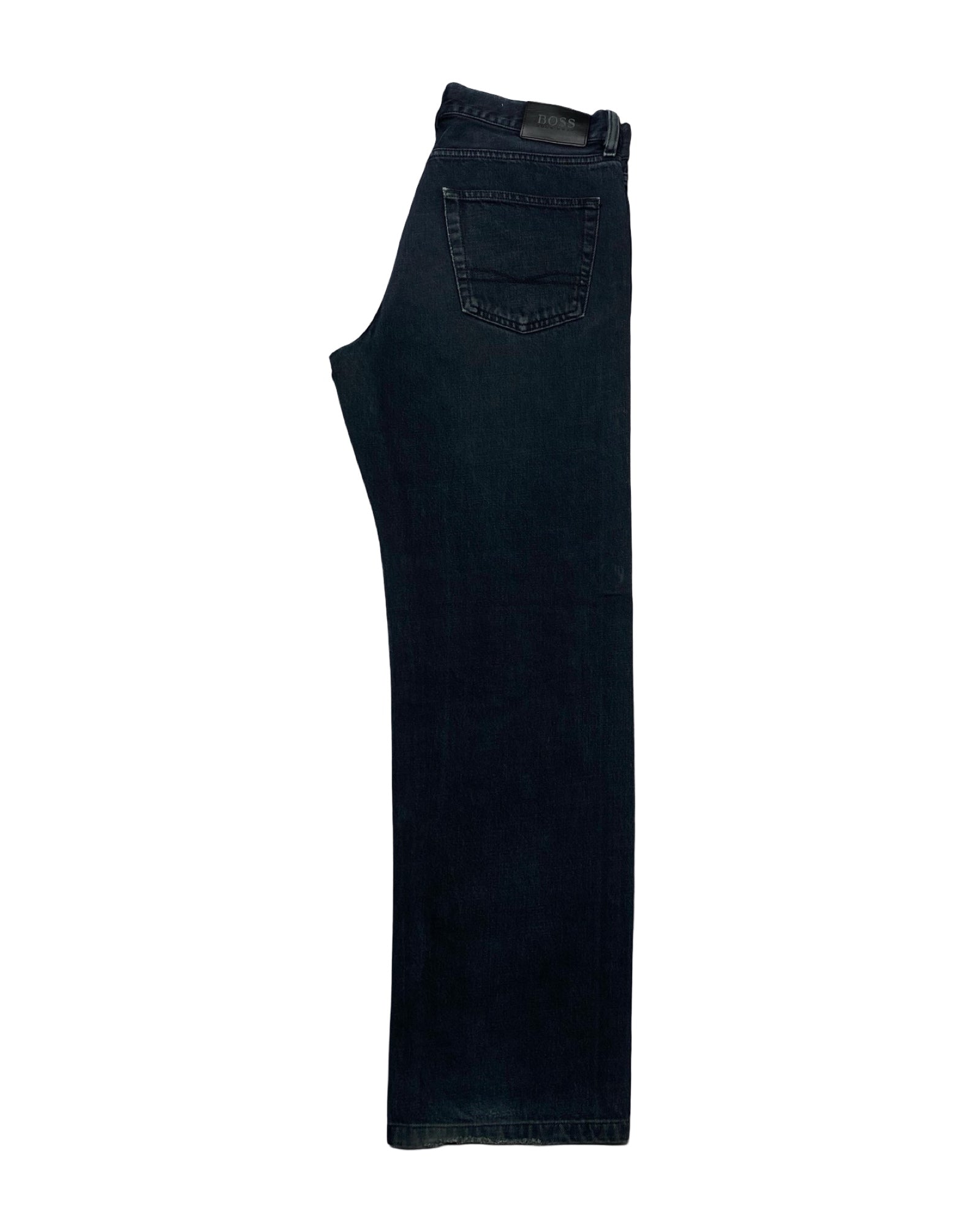 BOSS Faded Black Straight-Leg Jeans | Waist 34” | Length 42”