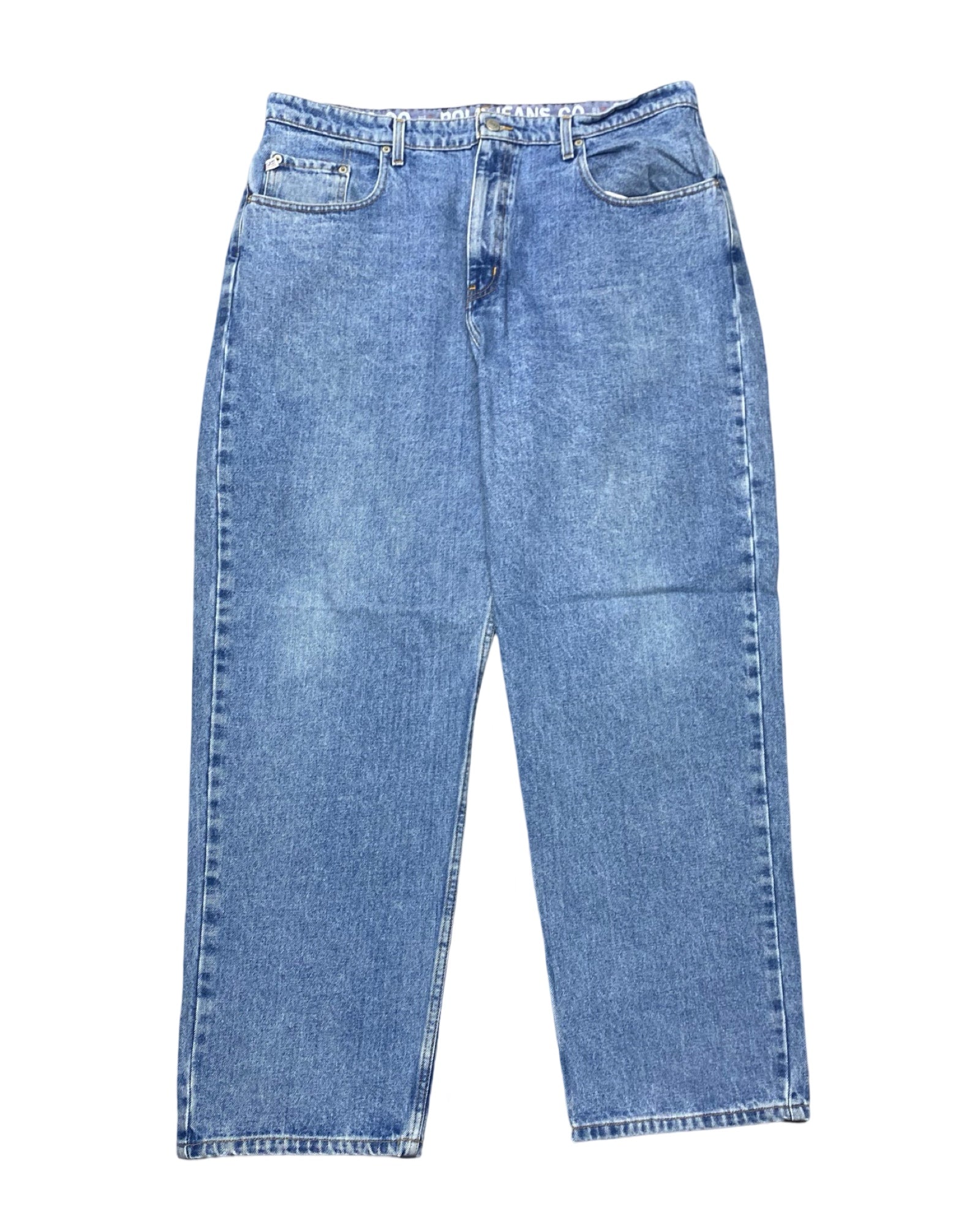 Polo Jeans Co. Classic Light-Wash Denim Jeans | Waist 38” | Length 43”