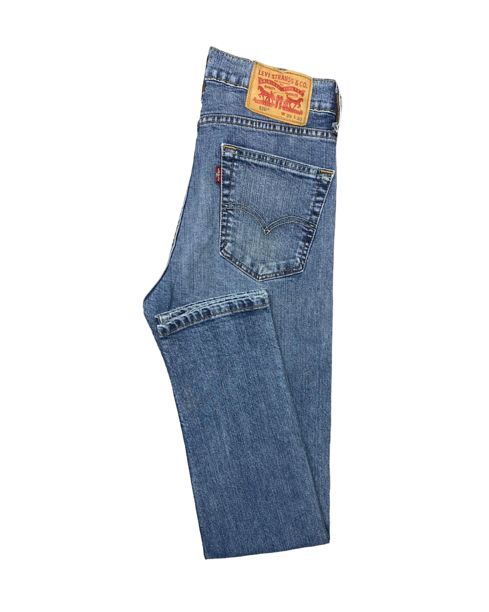 Levi’s USA 510 Skinny Fit Faded Denim Jeans | Waist 30” | Length 39.5”
