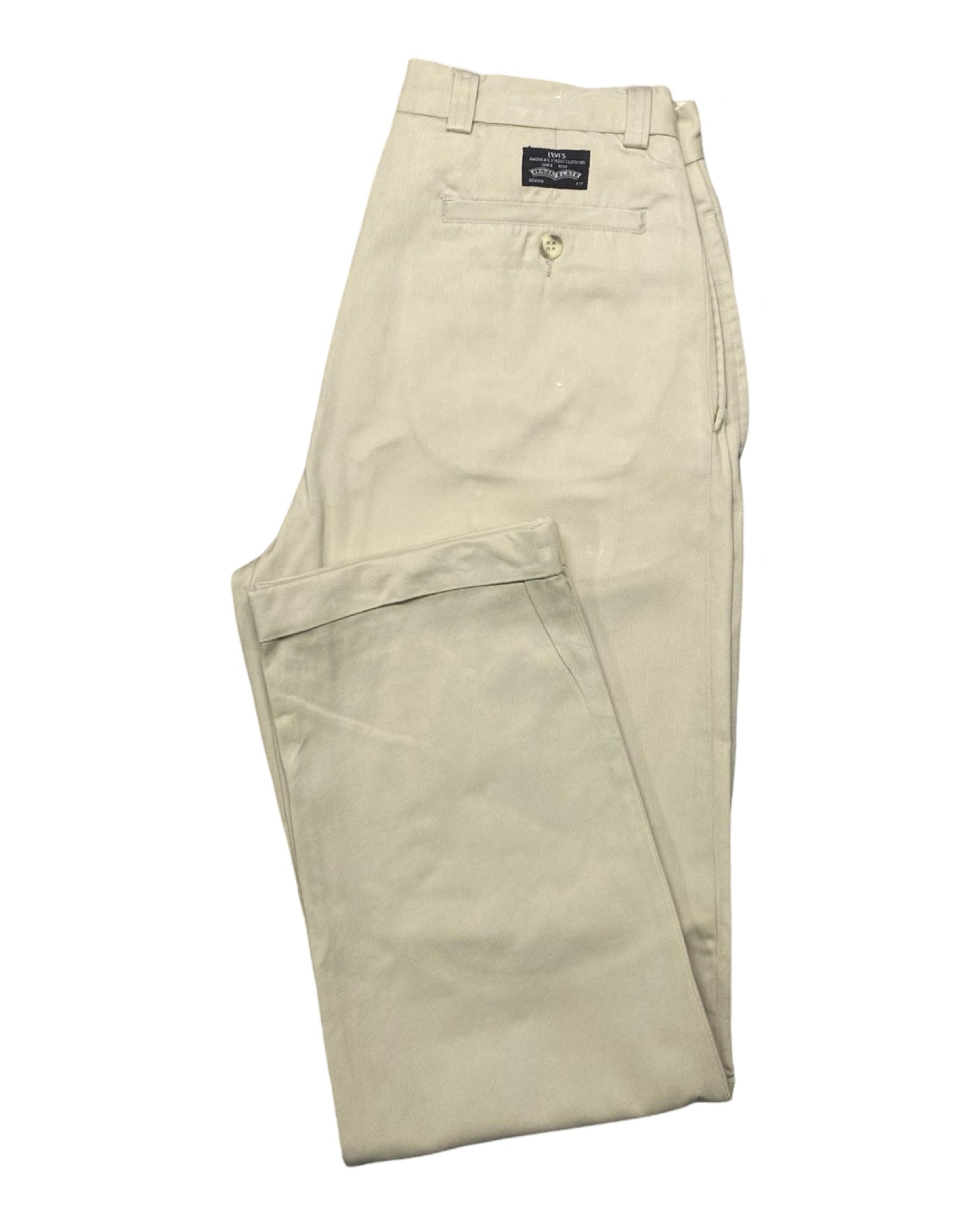 Levi’s Pleated Cotton Pants – Old Money Style | Waist 30” | Length 42”