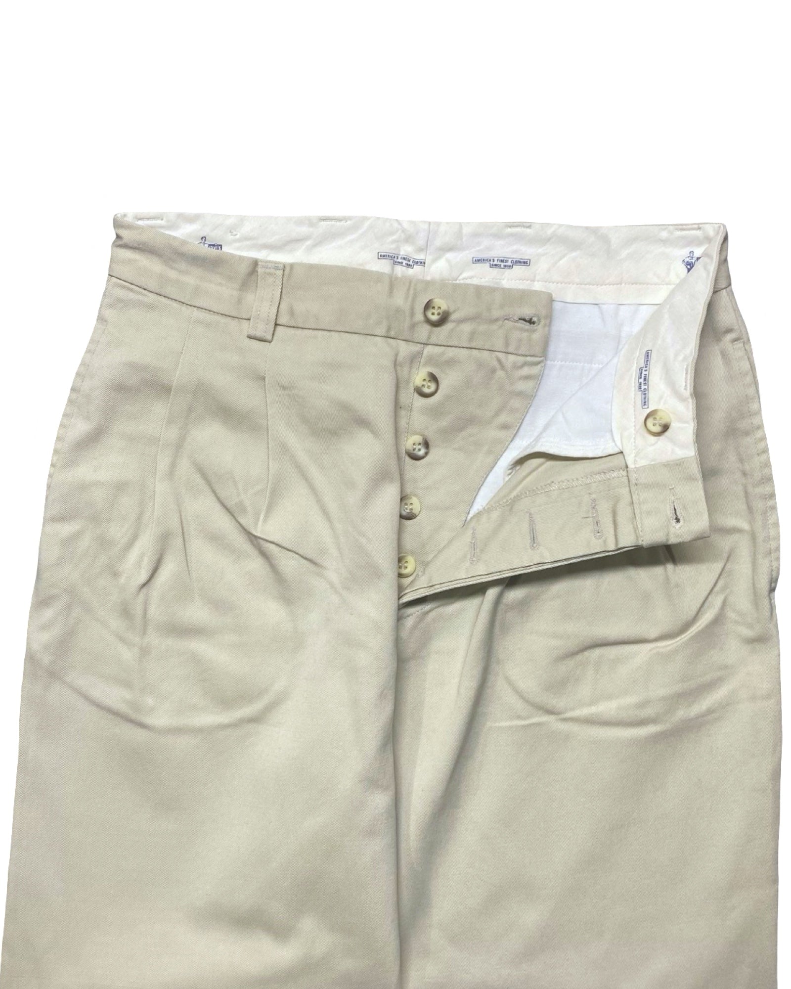 Levi’s Pleated Cotton Pants – Old Money Style | Waist 30” | Length 42”