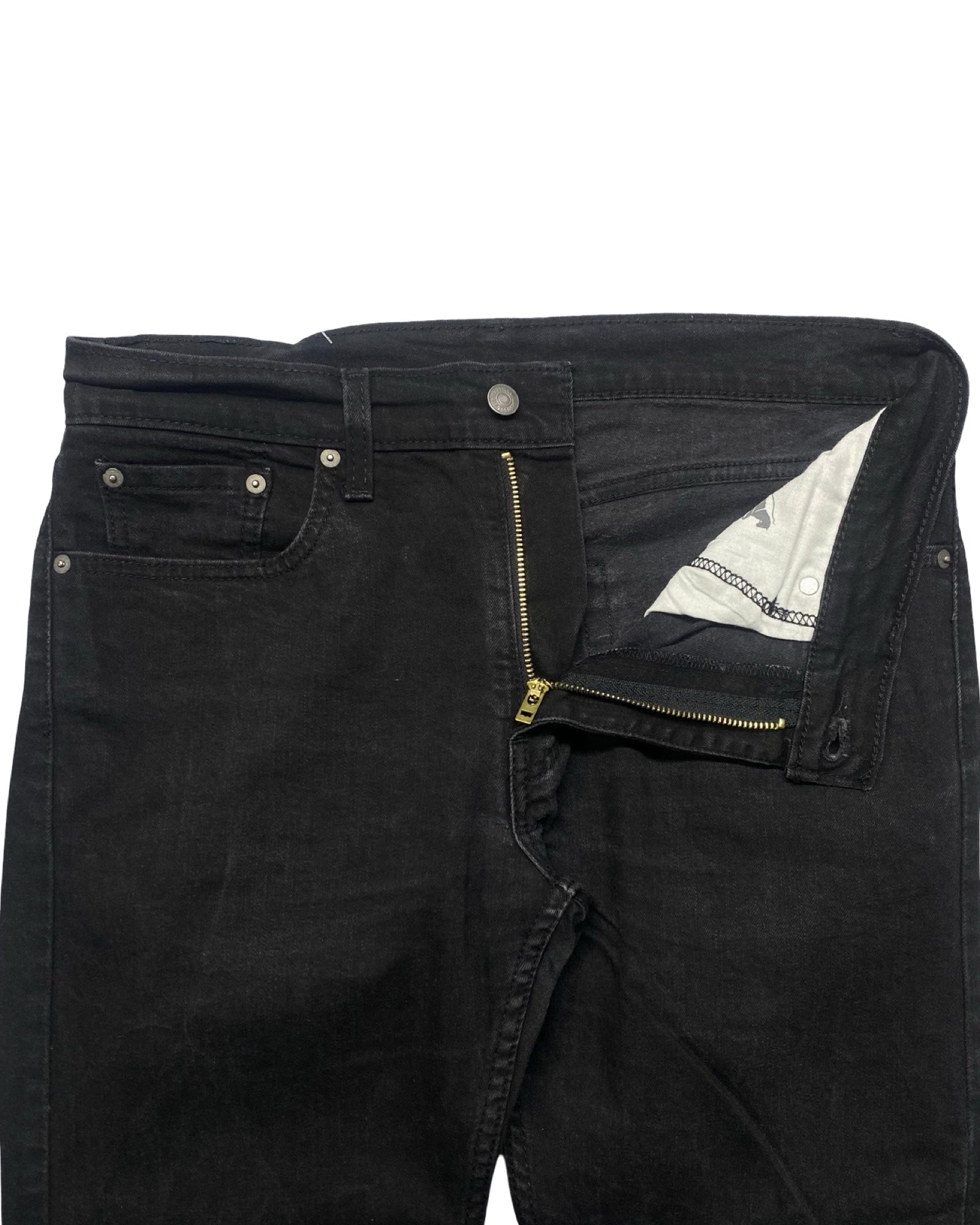 Levi’s USA 502 Black Tapered Jeans | Waist 34” | Length 39.5”