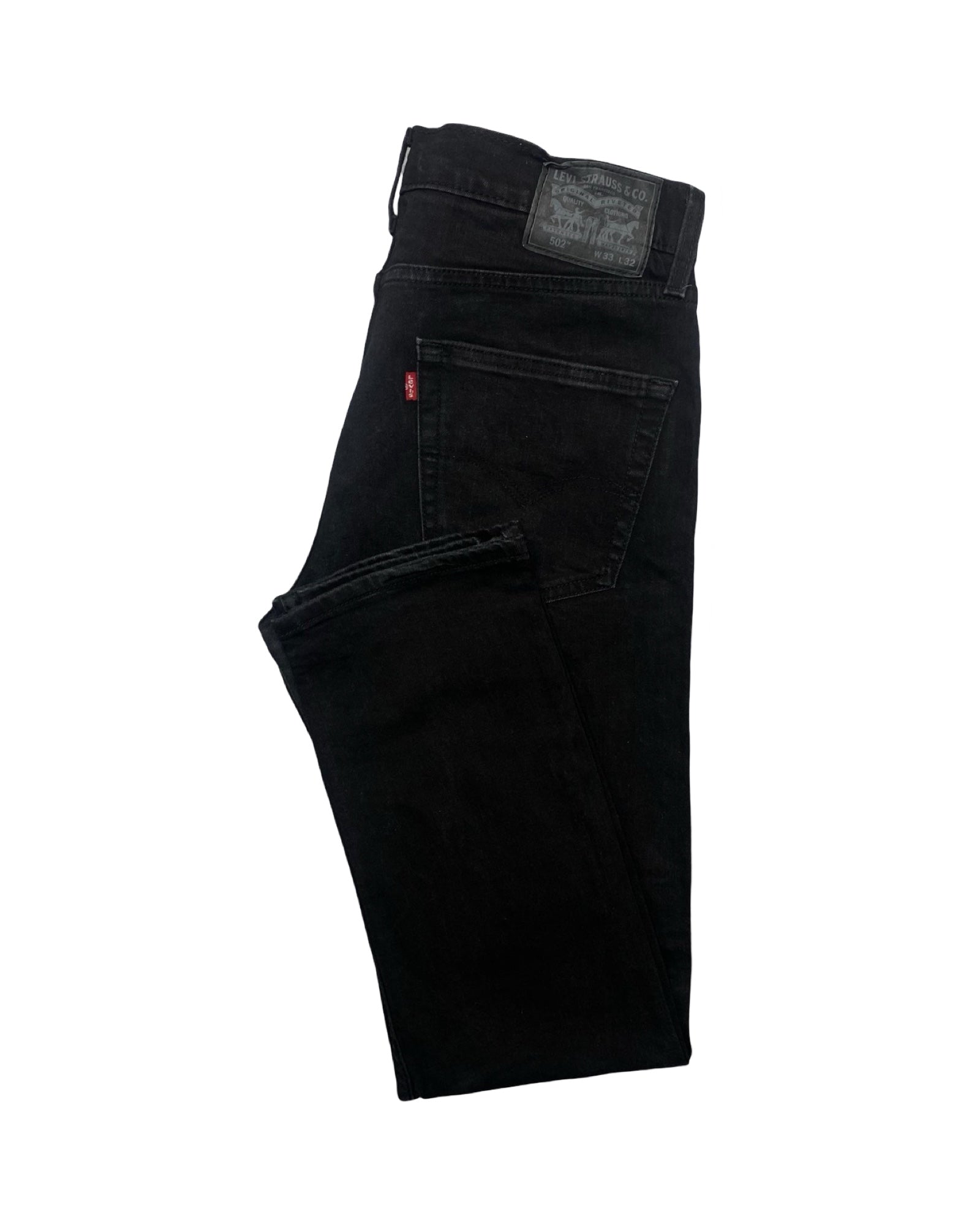 Levi’s USA 502 Black Tapered Jeans | Waist 34” | Length 39.5”
