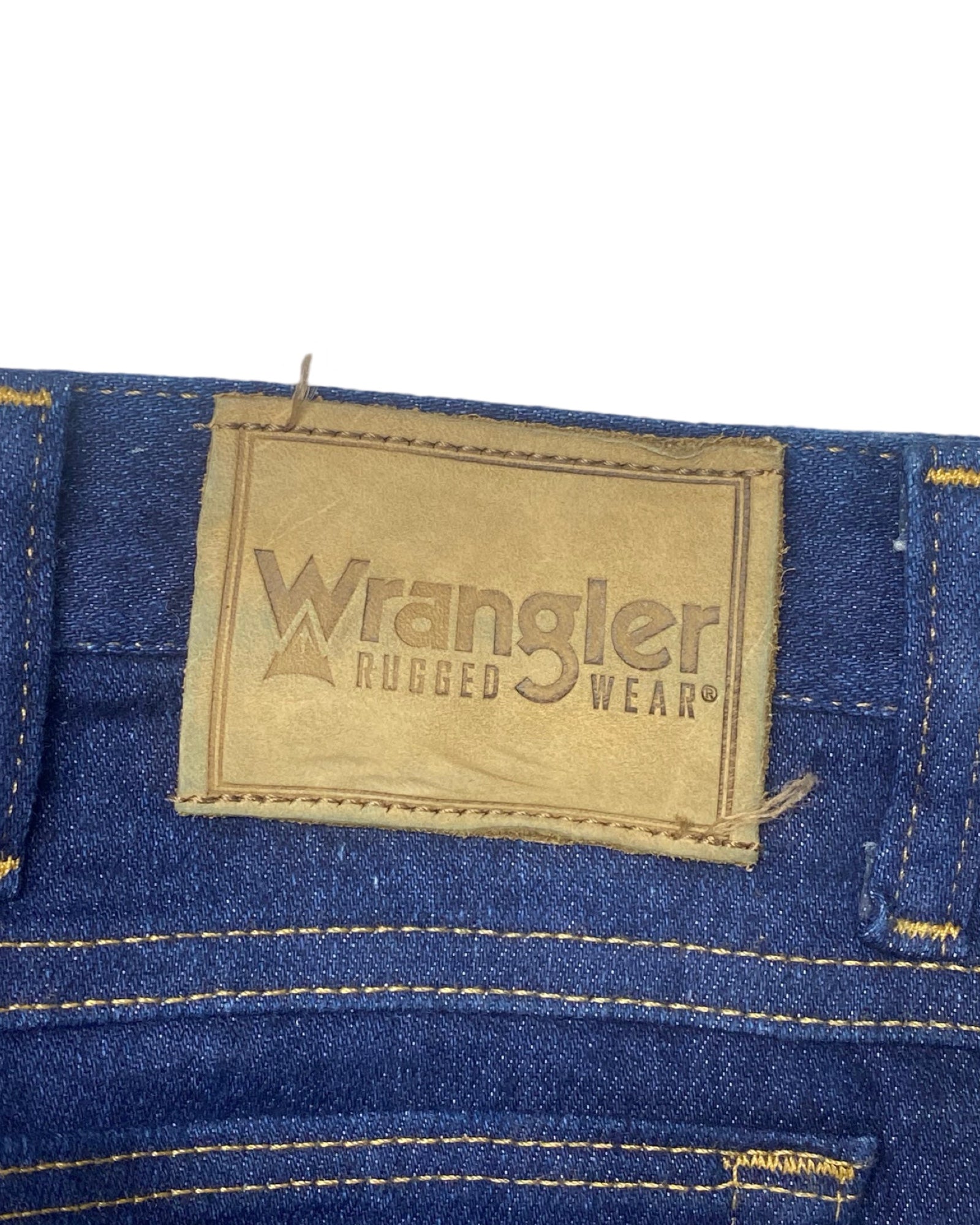 Wrangler Rugged Wear Dark-Wash Denim Jeans | Waist 38” | Length 41.5”