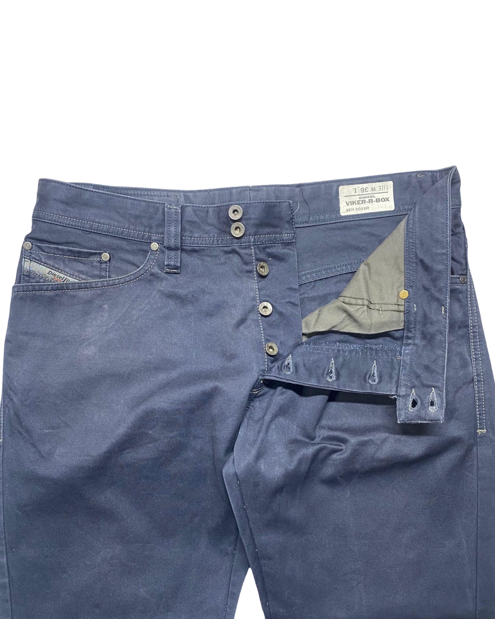 Diesel Industry Viker-R-Box Navy Pants | Waist 34” | Length 37”