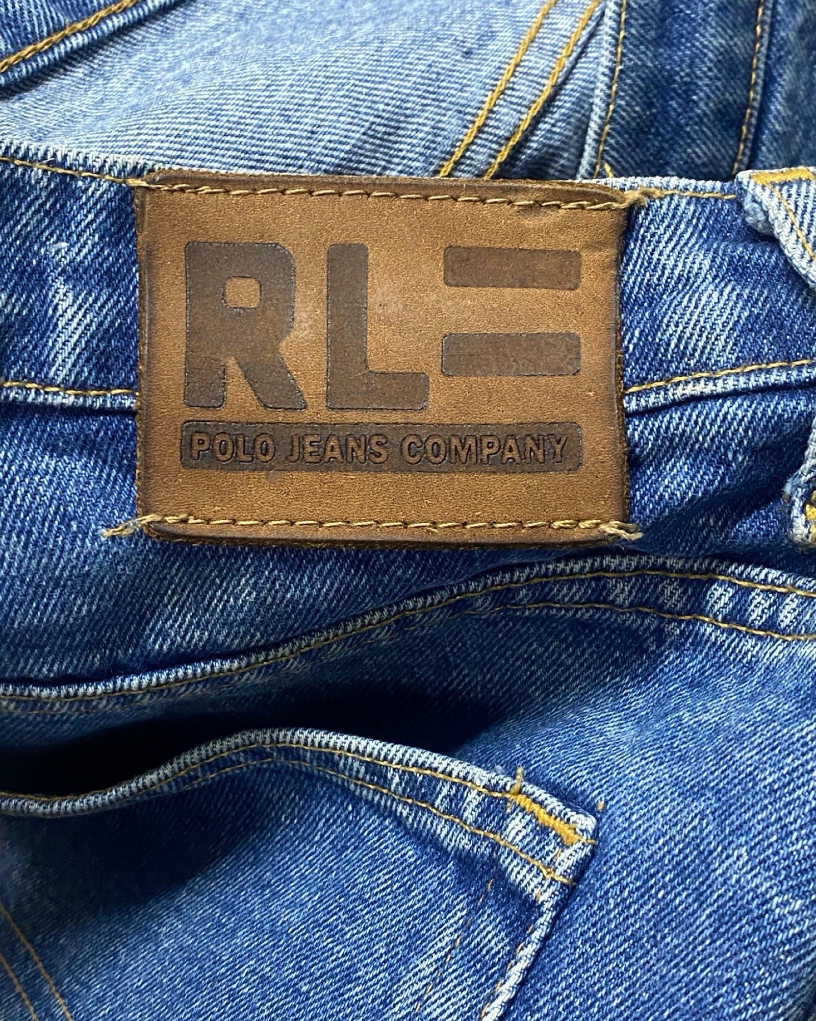 Polo Ralph Lauren Classic Fit Medium Blue Wash Jeans | Waist 40” | Length 45.5”