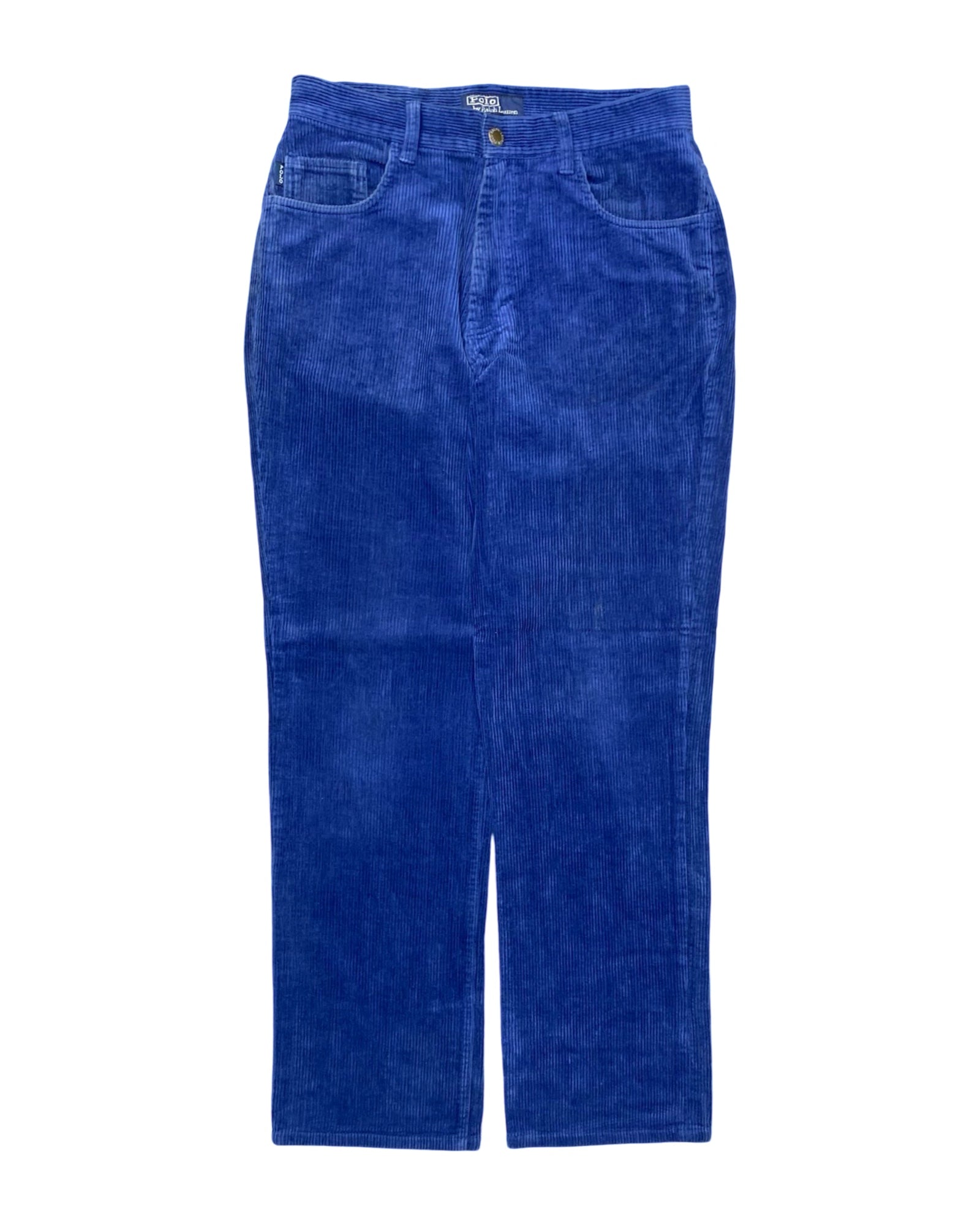 Polo Ralph Lauren Royal Blue Corduroy Jeans | Waist 30” | Length 43”
