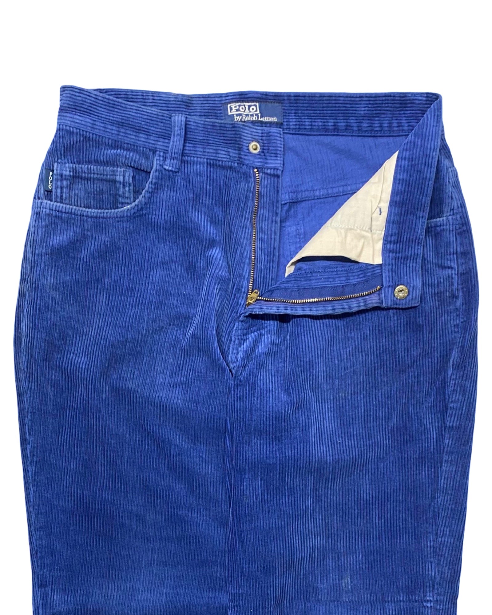 Polo Ralph Lauren Royal Blue Corduroy Jeans | Waist 30” | Length 43”