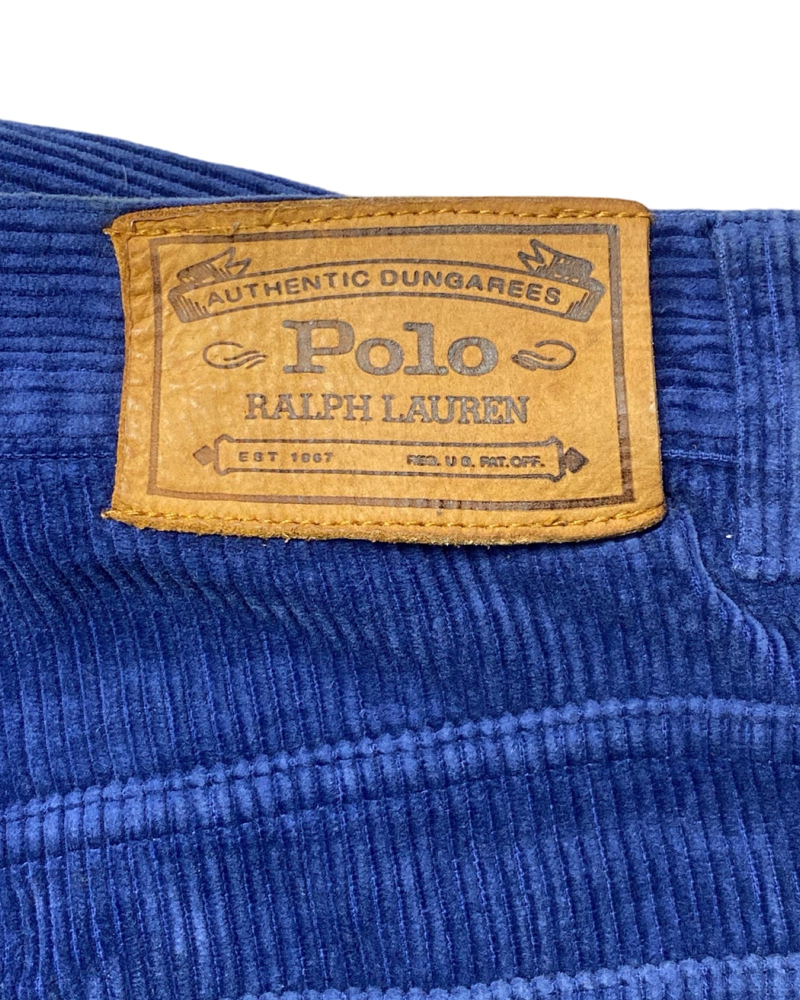 Polo Ralph Lauren Royal Blue Corduroy Jeans | Waist 30” | Length 43”