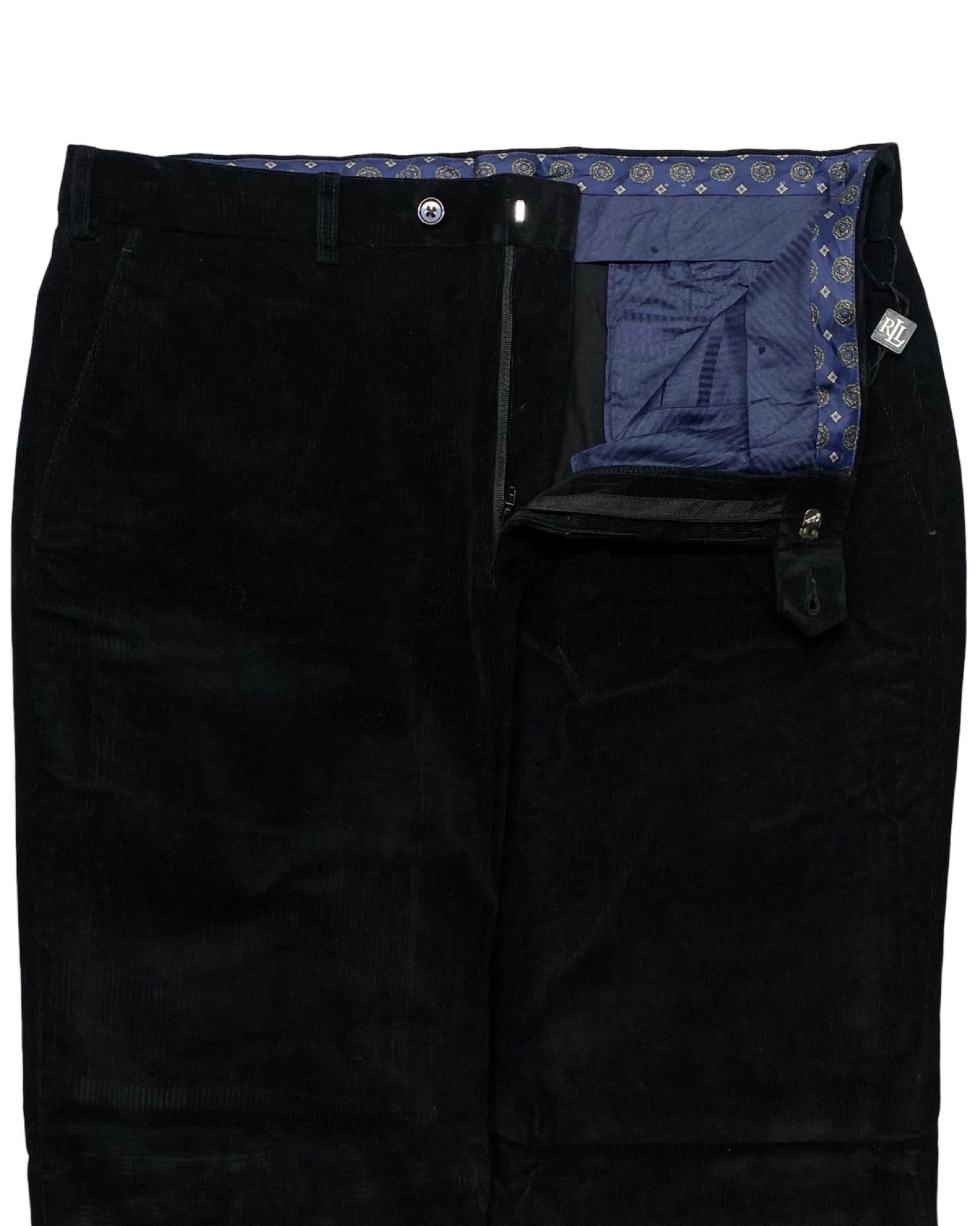 Lauren Ralph Lauren Black Corduroy Pants | Waist 36” | Length 43”