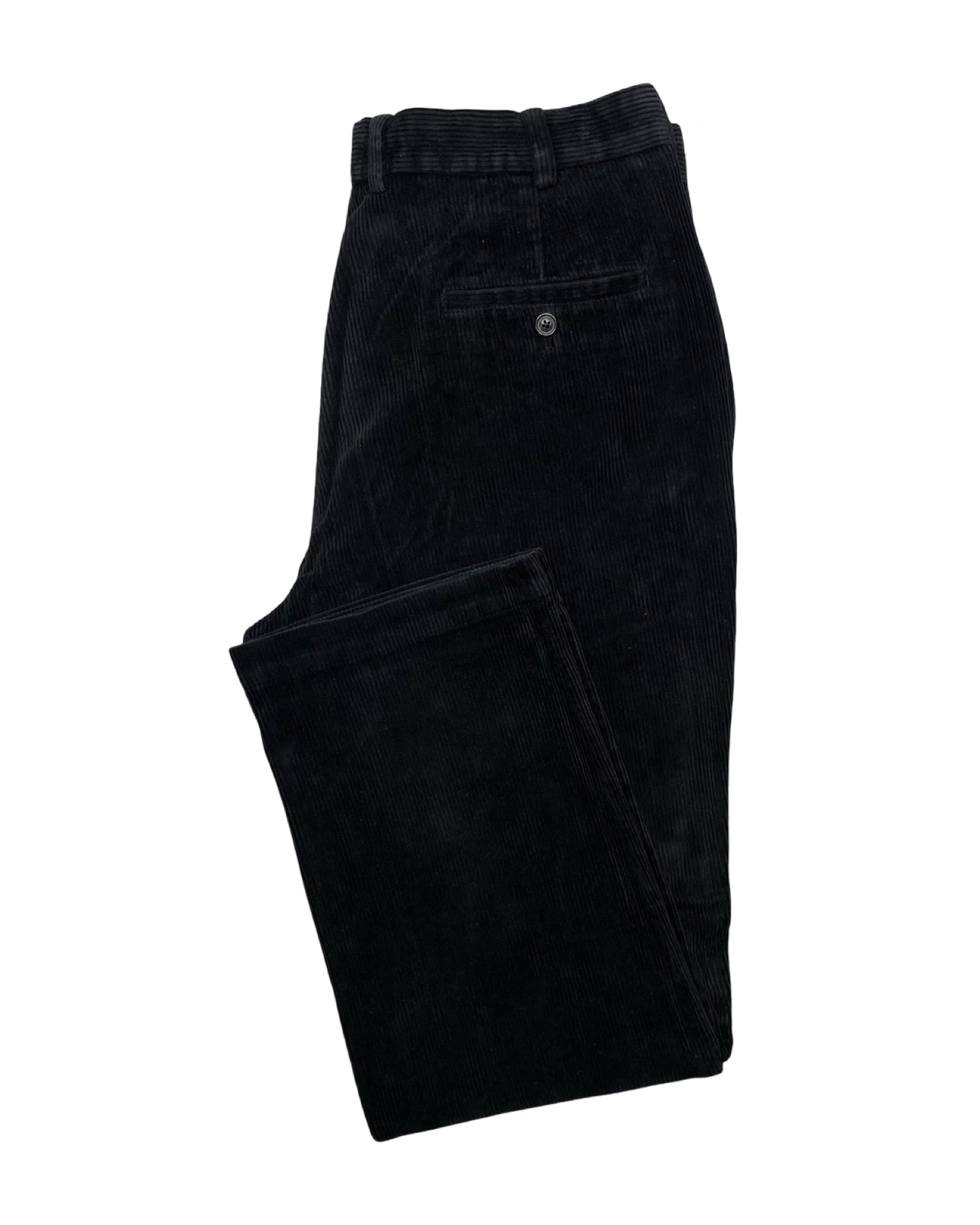 Brooks Brothers Black Corduroy Trousers | Waist 34” | Length 42.5”