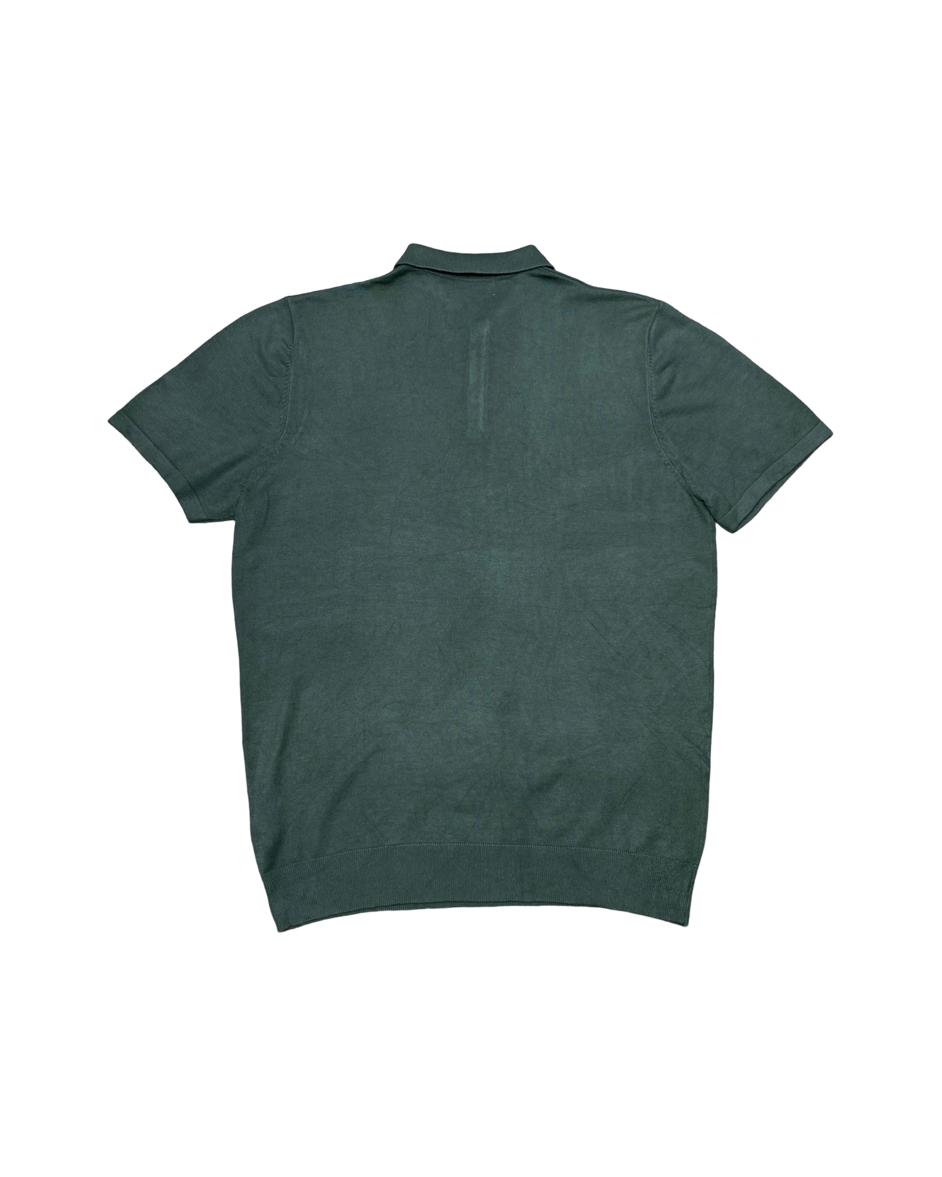 1778 Debenhams Green Polo Shirt | Large | Chest 22”