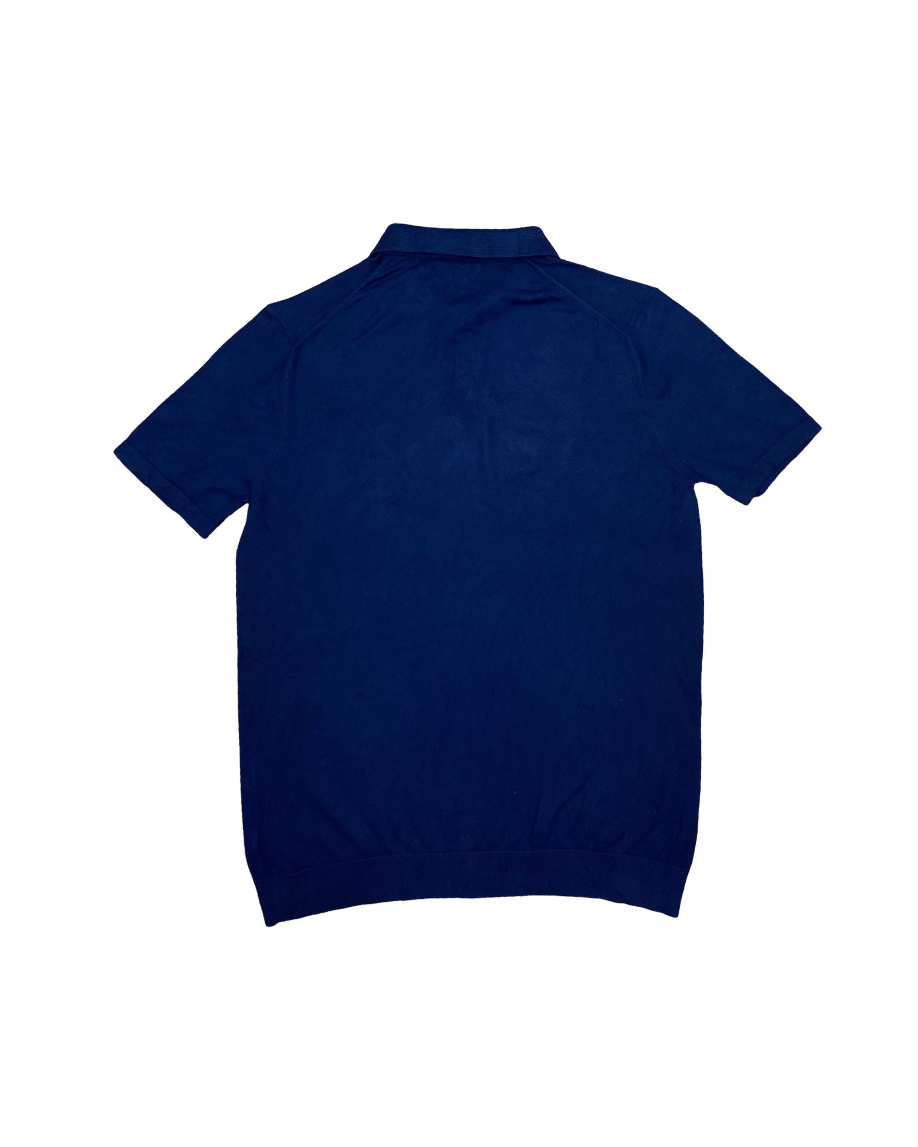 Next Navy Blue Polo Shirt | Large | Chest 21”