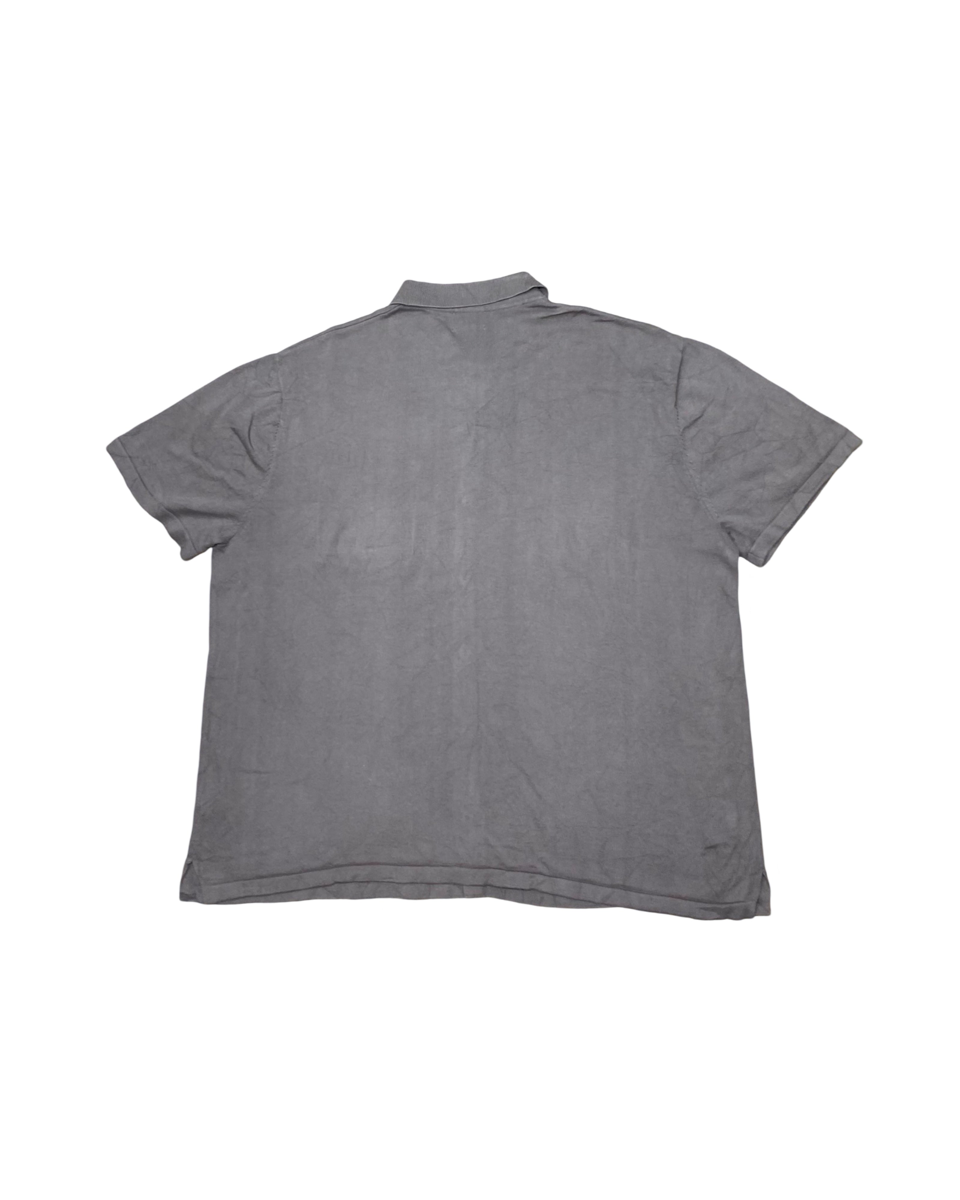 H&M Taupe Knit Button-Up Shirt | Large (Relaxed Fit) | Chest 24.5”